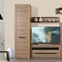 АФИНА А15 Шкаф для одежды Ясень Таормина в Кировграде - kirovgrad.mebel24.online | фото 2