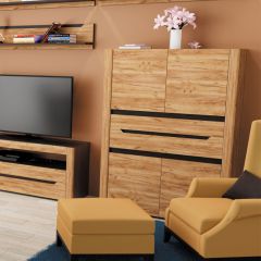 АФИНА А16а Шкаф МЦН Крафт в Кировграде - kirovgrad.mebel24.online | фото 2