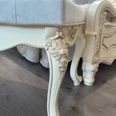 Банкетка Мона Лиза (крем) в Кировграде - kirovgrad.mebel24.online | фото 3