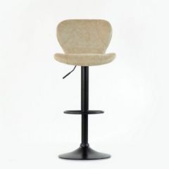 Барный стул Barneo N-86 Time / Black / VPU Beige Vintage PK970-1 в Кировграде - kirovgrad.mebel24.online | фото 2