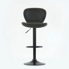 Барный стул Barneo N-86 Time / Black / VPU Dark Gray Vintage серый винтаж 970-11 в Кировграде - kirovgrad.mebel24.online | фото 3