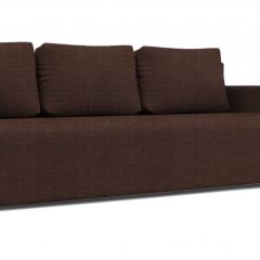 Диван Алиса 4 Shaggy CHOCOLATE - Teos Dark Brown в Кировграде - kirovgrad.mebel24.online | фото