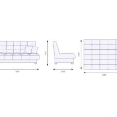 Диван Идальго Vital Violet в Кировграде - kirovgrad.mebel24.online | фото 2