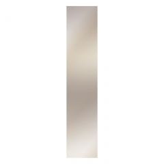 Фасад двери с зеркалом (левый) Черный Марсель в Кировграде - kirovgrad.mebel24.online | фото 1