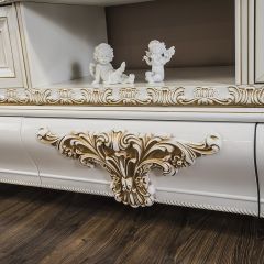 Гостиная Алсу 1+ТВ+1 (белый глянец) в Кировграде - kirovgrad.mebel24.online | фото 3