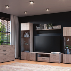 БРИЗ Гостиная (модульная) в Кировграде - kirovgrad.mebel24.online | фото