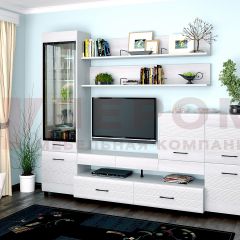 Гостиная Камелия Композиция 5 (Снежный ясень) в Кировграде - kirovgrad.mebel24.online | фото