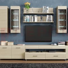 Гостиная Камелия Композиция 9 (Ясень Асахи) в Кировграде - kirovgrad.mebel24.online | фото