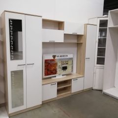 Гостиная МГС 3 Исполнение 1 (Дуб сонома/Белый) в Кировграде - kirovgrad.mebel24.online | фото 4