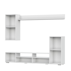 Гостиная МГС 4 (Белый/Белый глянец) в Кировграде - kirovgrad.mebel24.online | фото 2