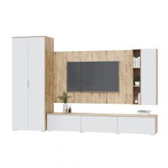Гостиная СКАНДИ №ББ-5 (без панно) в Кировграде - kirovgrad.mebel24.online | фото