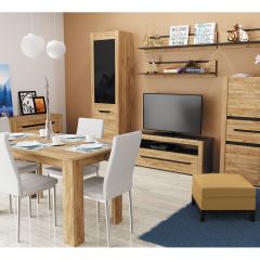 АФИНА Гостинная Крафт (модульная) в Кировграде - kirovgrad.mebel24.online | фото