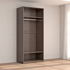 Кэт-4 Шкаф 2-х ств (2 дв зерк) (МДФ Венге) в Кировграде - kirovgrad.mebel24.online | фото 2