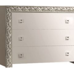 Комод Тиффани Premium слоновая кость/серебро (ТФКМ-1(П) в Кировграде - kirovgrad.mebel24.online | фото