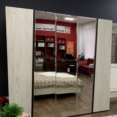КРАФТ Спальный гарнитур (модульный) белый/венге в Кировграде - kirovgrad.mebel24.online | фото 8