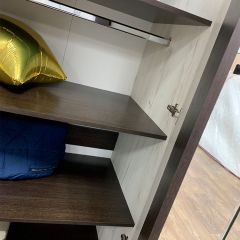 КРАФТ Спальный гарнитур (модульный) белый/венге в Кировграде - kirovgrad.mebel24.online | фото 9