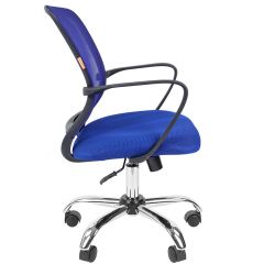 Кресло для оператора CHAIRMAN 698 хром (ткань TW 10/сетка TW 05) в Кировграде - kirovgrad.mebel24.online | фото 3