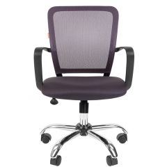 Кресло для оператора CHAIRMAN 698 хром (ткань TW 12/сетка TW 04) в Кировграде - kirovgrad.mebel24.online | фото 2