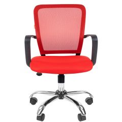 Кресло для оператора CHAIRMAN 698 хром (ткань TW 19/сетка TW 69) в Кировграде - kirovgrad.mebel24.online | фото 2