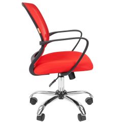 Кресло для оператора CHAIRMAN 698 хром (ткань TW 19/сетка TW 69) в Кировграде - kirovgrad.mebel24.online | фото 3