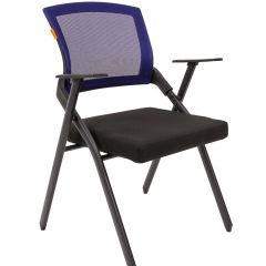 Кресло для посетителей CHAIRMAN NEXX (ткань стандарт черный/сетка DW-61) в Кировграде - kirovgrad.mebel24.online | фото 1