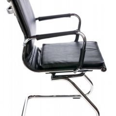 Кресло для посетителя Бюрократ CH-993-Low-V/Black на черный в Кировграде - kirovgrad.mebel24.online | фото 2