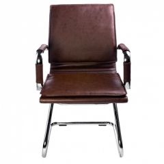 Кресло для посетителя Бюрократ CH-993-Low-V/Brown коричневый в Кировграде - kirovgrad.mebel24.online | фото 4