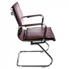 Кресло для посетителя Бюрократ CH-993-Low-V/Brown коричневый в Кировграде - kirovgrad.mebel24.online | фото 2
