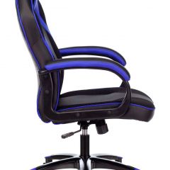 Кресло игровое Бюрократ VIKING 2 AERO BLUE черный/синий в Кировграде - kirovgrad.mebel24.online | фото 3