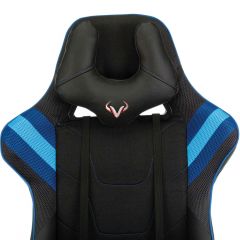 Кресло игровое Бюрократ VIKING 4 AERO BLUE черный/синий в Кировграде - kirovgrad.mebel24.online | фото 6