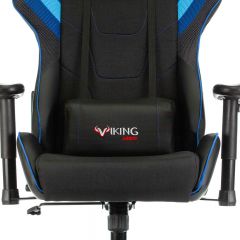 Кресло игровое Бюрократ VIKING 4 AERO BLUE черный/синий в Кировграде - kirovgrad.mebel24.online | фото 7
