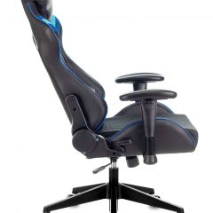Кресло игровое Бюрократ VIKING 4 AERO BLUE черный/синий в Кировграде - kirovgrad.mebel24.online | фото 2