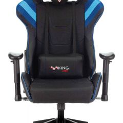 Кресло игровое Бюрократ VIKING 4 AERO BLUE черный/синий в Кировграде - kirovgrad.mebel24.online | фото 3
