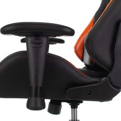 Кресло игровое Бюрократ VIKING 5 AERO ORANGE черный/оранжевый в Кировграде - kirovgrad.mebel24.online | фото 5