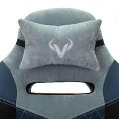 Кресло игровое Бюрократ VIKING 6 KNIGHT BL FABRIC синий в Кировграде - kirovgrad.mebel24.online | фото 7