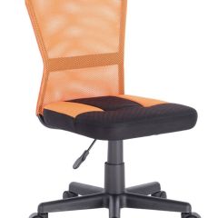 Кресло компактное BRABIX "Smart MG-313" черное/оранжевое, 531844 в Кировграде - kirovgrad.mebel24.online | фото