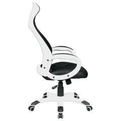 Кресло офисное BRABIX PREMIUM "Genesis EX-517" (белый/черный) 531573 в Кировграде - kirovgrad.mebel24.online | фото 3