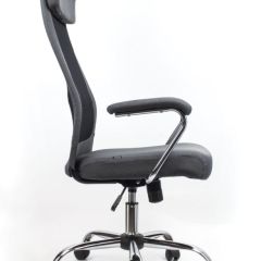 Кресло офисное BRABIX "Flight EX-540" (хром, ткань, сетка, серое) 531848 в Кировграде - kirovgrad.mebel24.online | фото 3