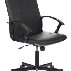 Кресло офисное BRABIX "Simple EX-521" (экокожа, черное) 532103 в Кировграде - kirovgrad.mebel24.online | фото