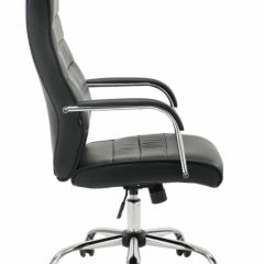 Кресло офисное BRABIX "Stark EX-547" (экокожа, хром, черное) 531948 в Кировграде - kirovgrad.mebel24.online | фото 3