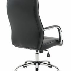 Кресло офисное BRABIX "Stark EX-547" (экокожа, хром, черное) 531948 в Кировграде - kirovgrad.mebel24.online | фото 4