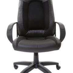 Кресло офисное BRABIX "Strike EX-525" (экокожа черная, ткань черная) 531381 в Кировграде - kirovgrad.mebel24.online | фото 5