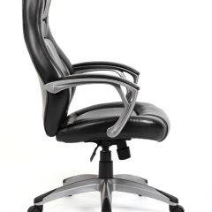 Кресло офисное BRABIX "Turbo EX-569" (экокожа, спортивный дизайн, черное) 531014 в Кировграде - kirovgrad.mebel24.online | фото 3