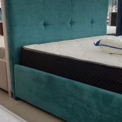 Кровать Бэлль Решетка+ПМ (1600) *БЕЗ ДНА в Кировграде - kirovgrad.mebel24.online | фото 7