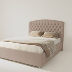 Кровать Берлин без основания 1200 (велюр серый) в Кировграде - kirovgrad.mebel24.online | фото