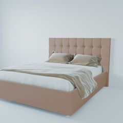Кровать Венеция с ПМ 1600 (велюр серый) в Кировграде - kirovgrad.mebel24.online | фото 2