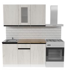 Кухонный гарнитур Амели медиум 1400 мм в Кировграде - kirovgrad.mebel24.online | фото 2