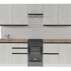 Кухонный гарнитур Амели мега 2500 мм в Кировграде - kirovgrad.mebel24.online | фото 3