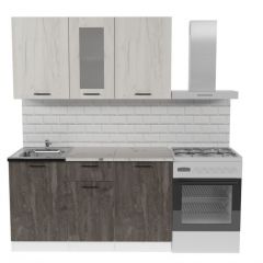 Кухонный гарнитур Сиена медиум 1400 мм в Кировграде - kirovgrad.mebel24.online | фото 3