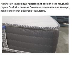 Матрас CoнRise Comfort (h185) жаккард в Кировграде - kirovgrad.mebel24.online | фото 2